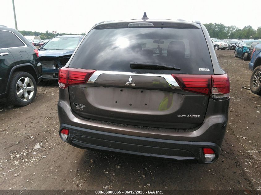 2018 MITSUBISHI OUTLANDER ES/SE/SEL/LE - JA4AZ3A37JZ036201