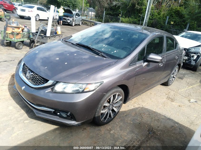 2014 HONDA CIVIC SEDAN EX-L - 19XFB2F92EE077733