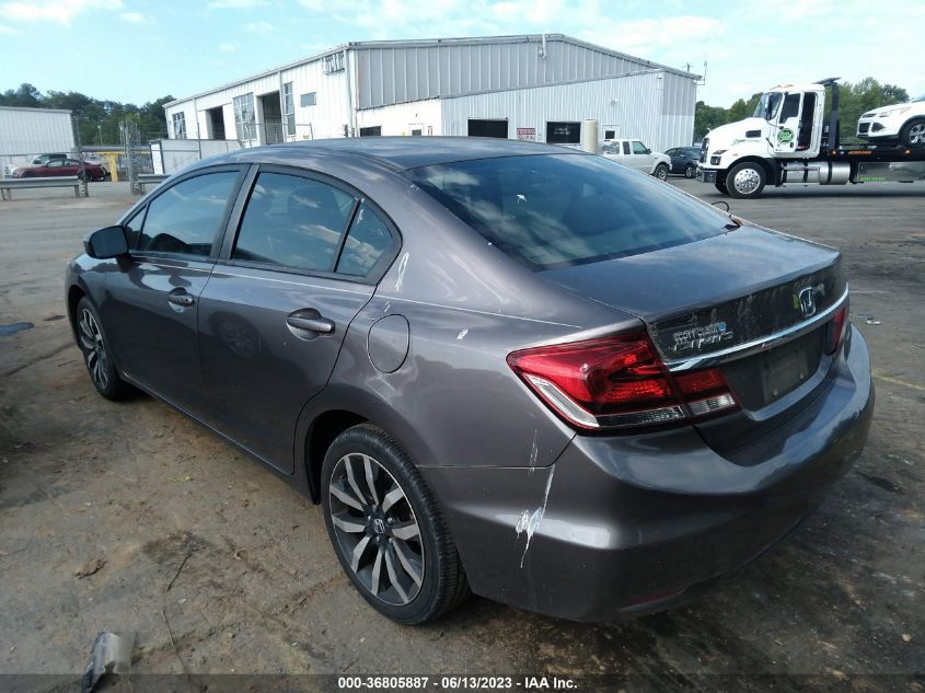 2014 HONDA CIVIC SEDAN EX-L - 19XFB2F92EE077733