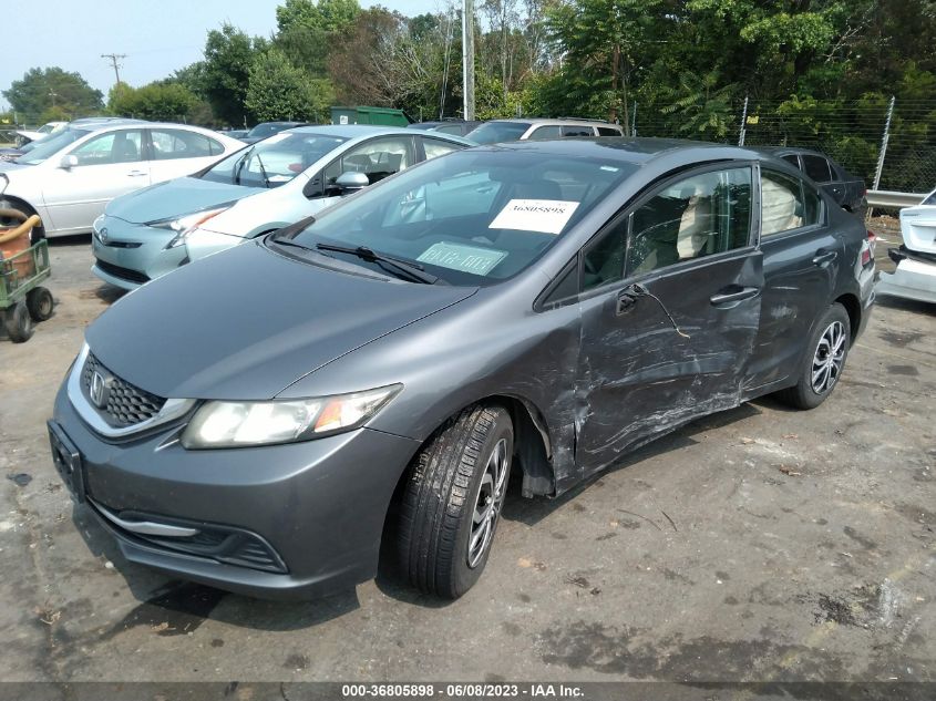 2013 HONDA CIVIC SDN LX - 19XFB2F51DE249648