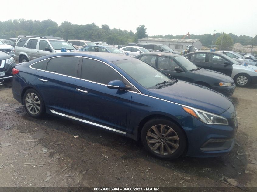 2017 HYUNDAI SONATA SPORT - 5NPE34AF5HH466772