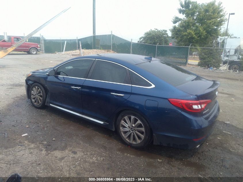 2017 HYUNDAI SONATA SPORT - 5NPE34AF5HH466772