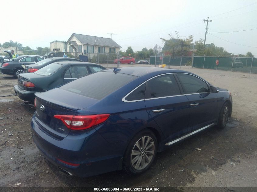 2017 HYUNDAI SONATA SPORT - 5NPE34AF5HH466772