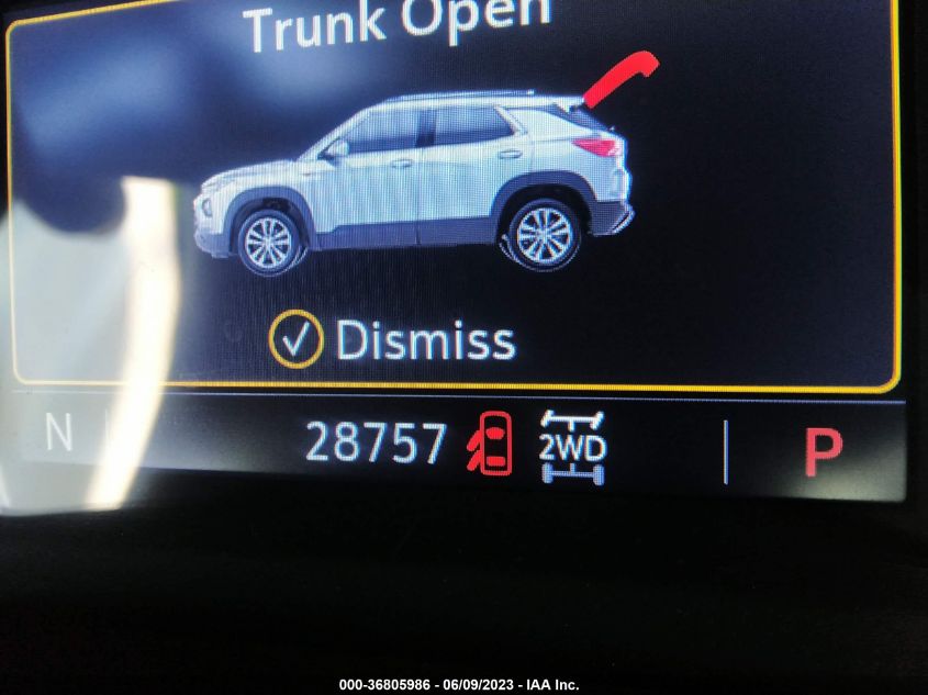 2022 CHEVROLET TRAILBLAZER RS - KL79MUSL5NB020425