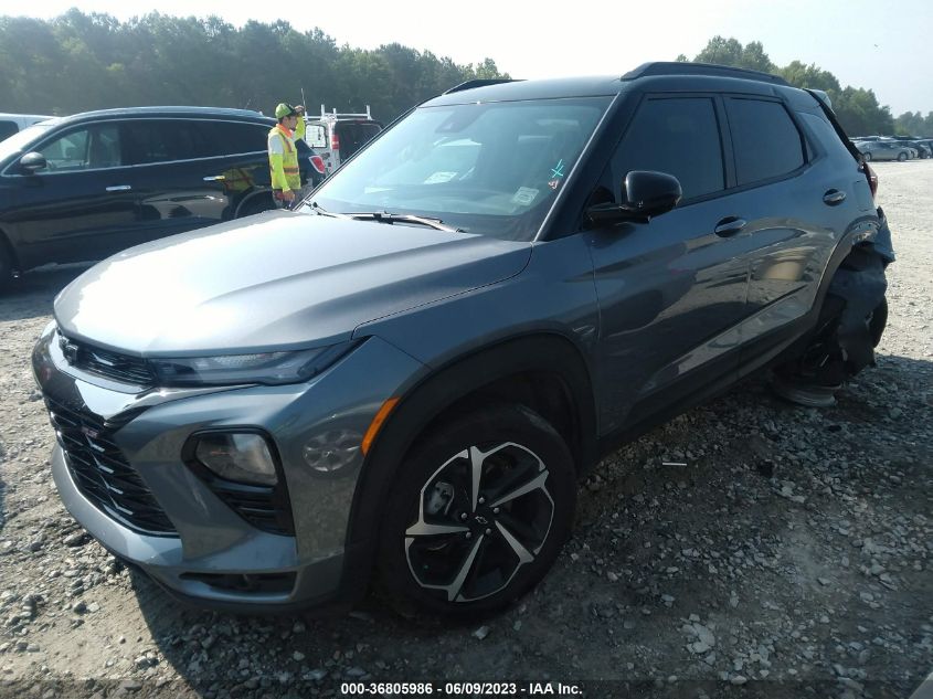 2022 CHEVROLET TRAILBLAZER RS - KL79MUSL5NB020425
