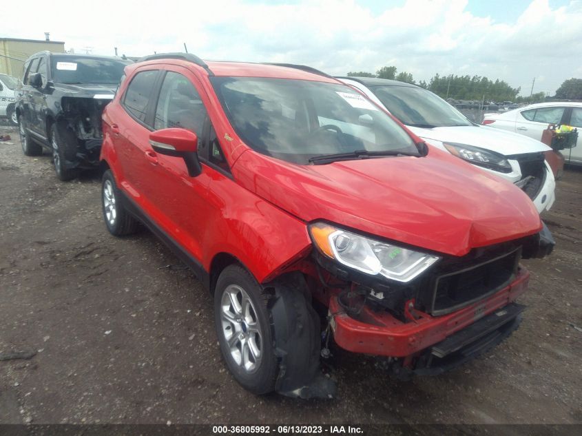 2018 FORD ECOSPORT SE - MAJ3P1TE0JC231931