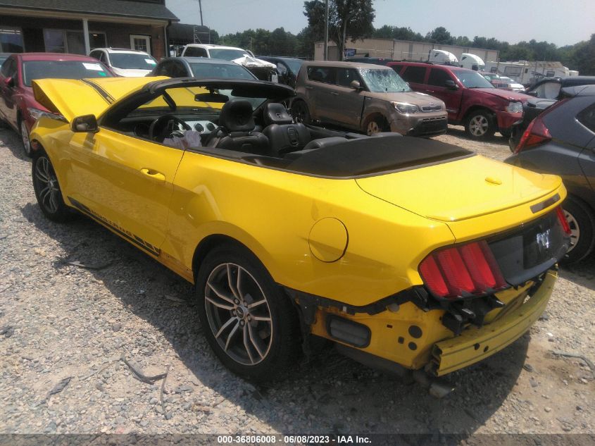 2016 FORD MUSTANG ECOBOOST PREMIUM - 1FATP8UH6G5281778