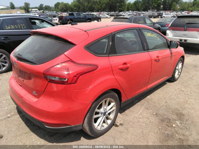 2015 FORD FOCUS SE - 1FADP3KE1FL231588