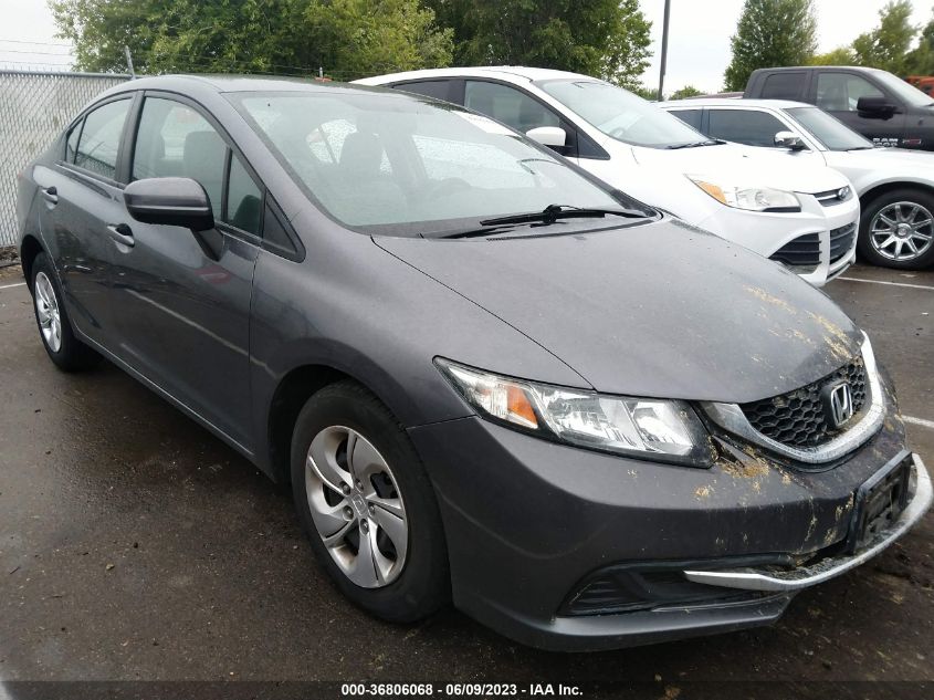 2014 HONDA CIVIC SEDAN LX - 19XFB2F57EE007612
