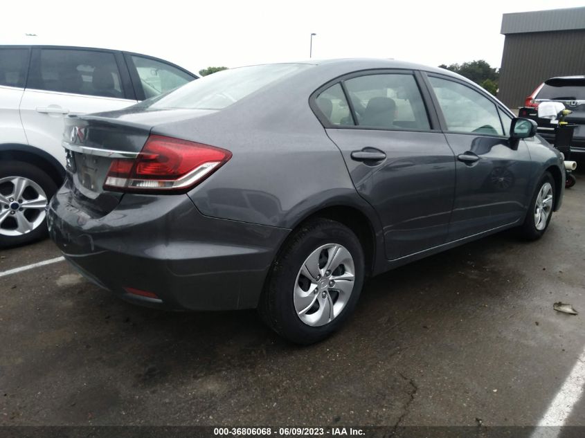 2014 HONDA CIVIC SEDAN LX - 19XFB2F57EE007612