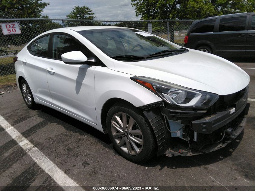 2016 HYUNDAI ELANTRA SE - 5NPDH4AE9GH689058