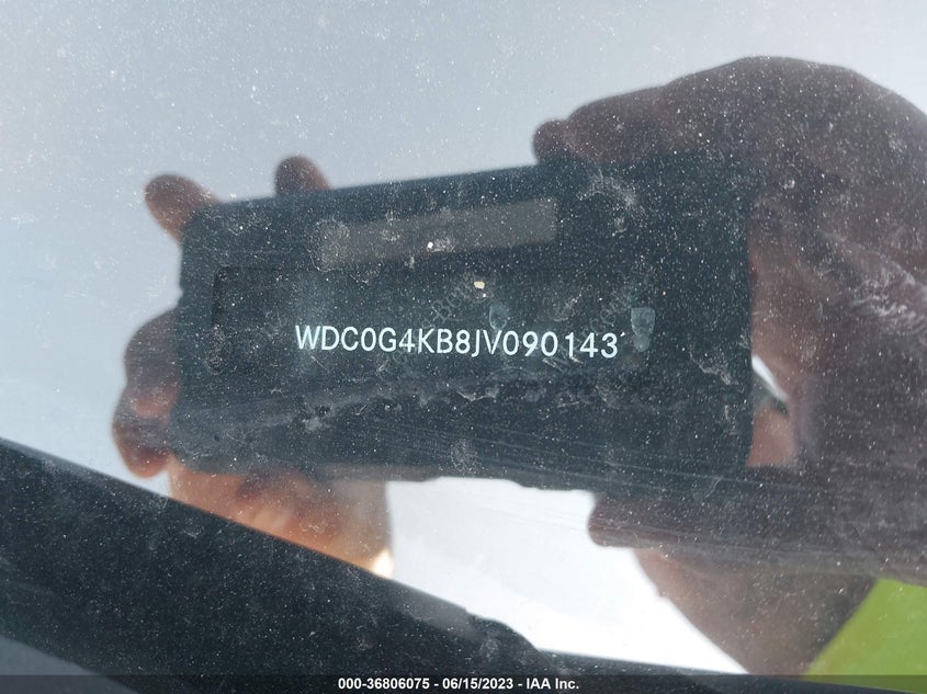 VIN WDC0G4KB8JV090143 2018 MERCEDES-BENZ GLC GLC 300