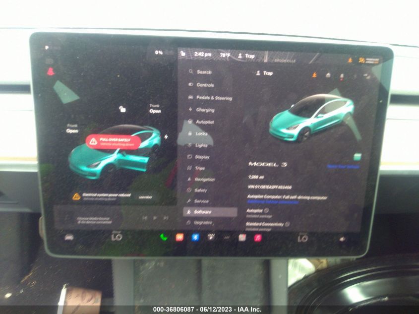 2023 TESLA MODEL 3 - 5YJ3E1EA2PF453456