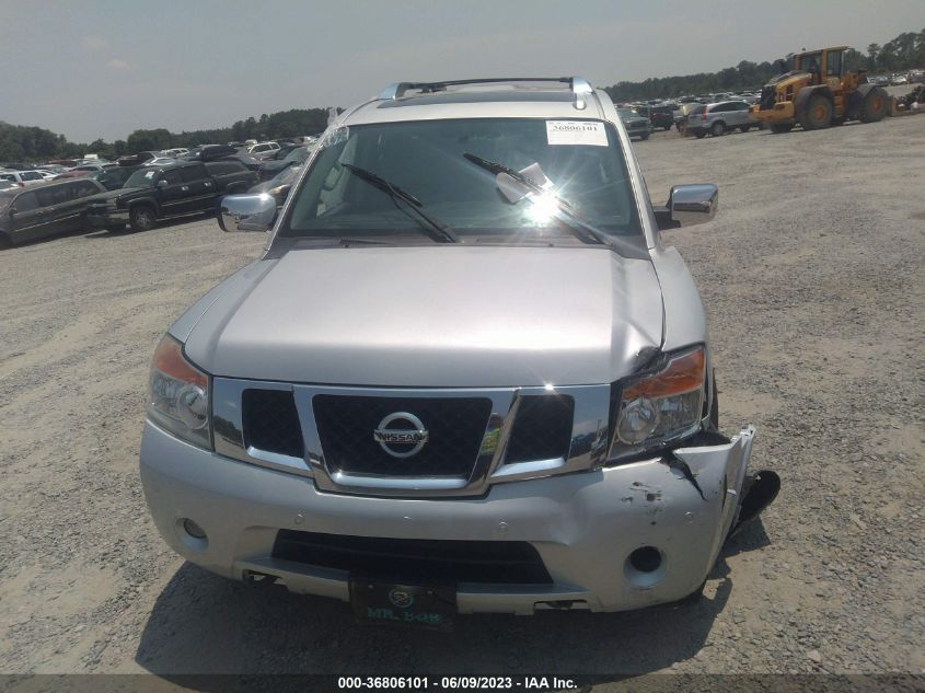 2014 NISSAN ARMADA PLATINUM - 5N1BA0NFXEN608374