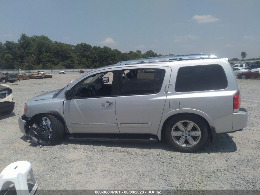 2014 NISSAN ARMADA PLATINUM - 5N1BA0NFXEN608374