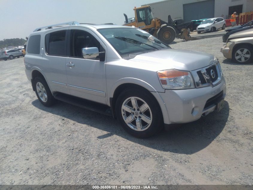 2014 NISSAN ARMADA PLATINUM - 5N1BA0NFXEN608374
