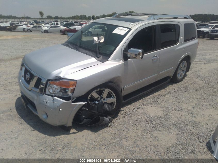 2014 NISSAN ARMADA PLATINUM - 5N1BA0NFXEN608374