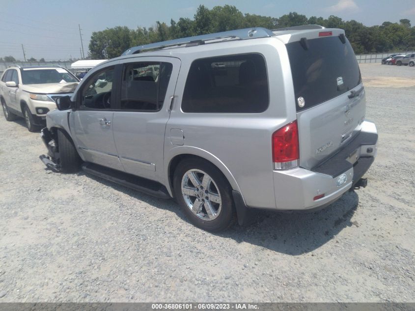 2014 NISSAN ARMADA PLATINUM - 5N1BA0NFXEN608374