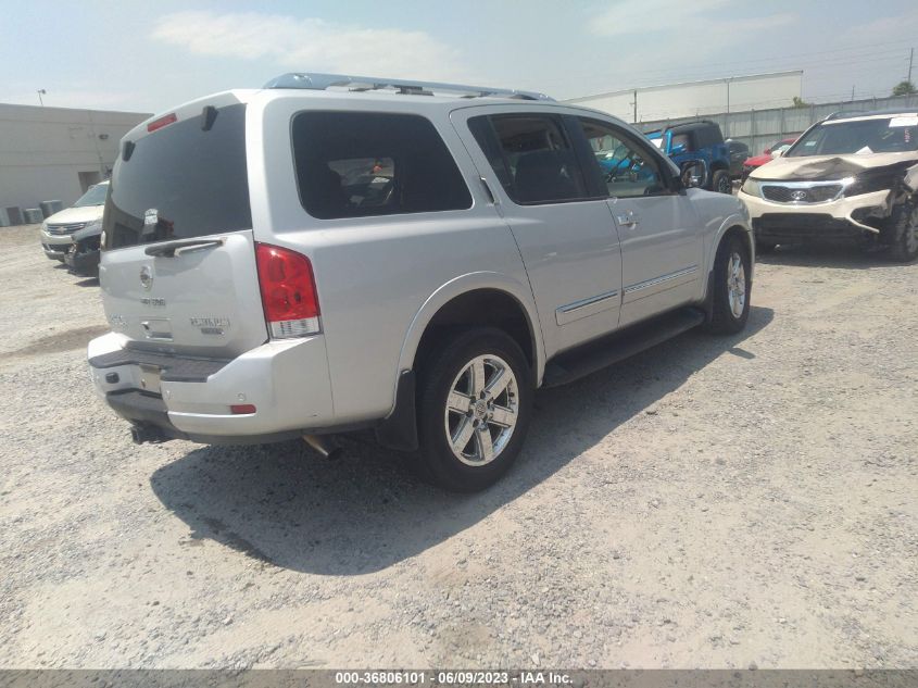2014 NISSAN ARMADA PLATINUM - 5N1BA0NFXEN608374