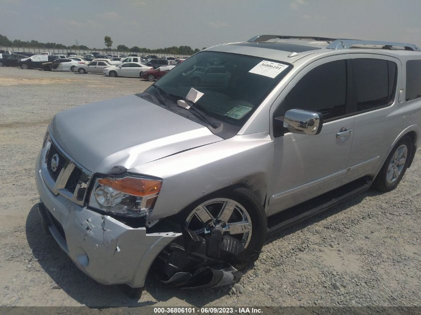 2014 NISSAN ARMADA PLATINUM - 5N1BA0NFXEN608374
