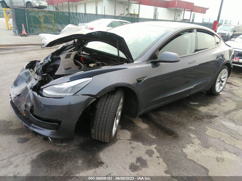 2022 TESLA MODEL 3 LONG RANGE - 5YJ3E1EB2NF203494