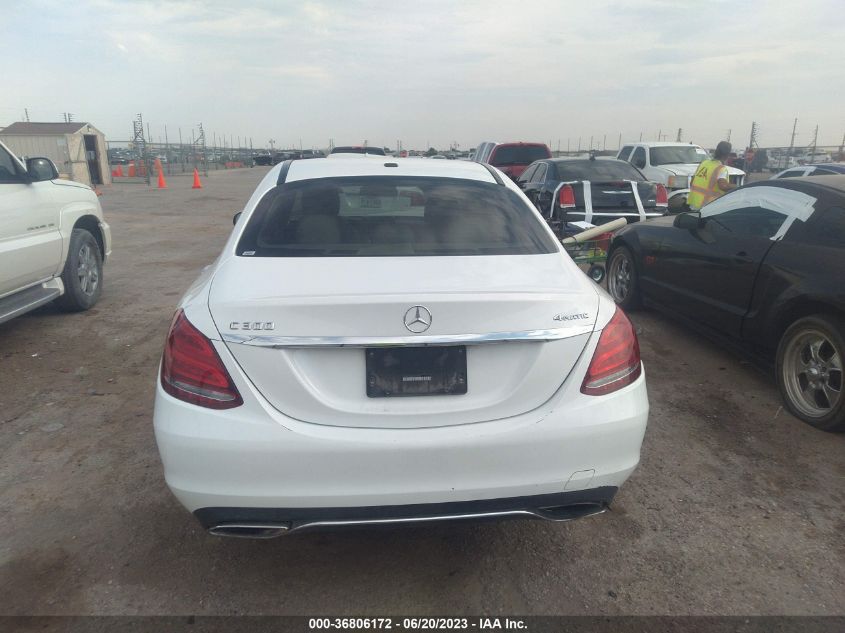2015 MERCEDES-BENZ C-CLASS C 300 - 55SWF4KB6FU013083