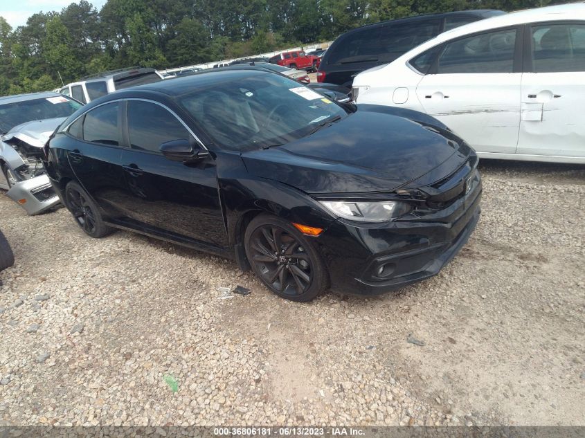 2019 HONDA CIVIC SEDAN SPORT - 19XFC2F85KE010804
