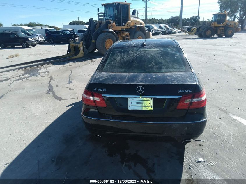 2013 MERCEDES-BENZ E 350 4MATIC WDDHF8JB9DA665503