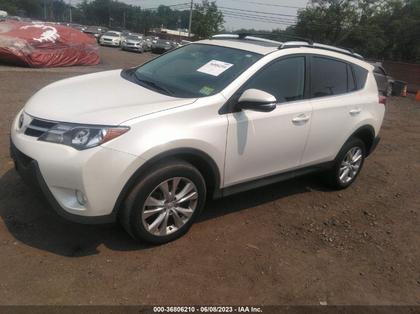 2013 TOYOTA RAV4 LIMITED - 2T3DFREV3DW089833