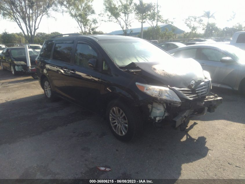 2016 TOYOTA SIENNA XLE/LIMITED - 5TDYK3DC7GS716551
