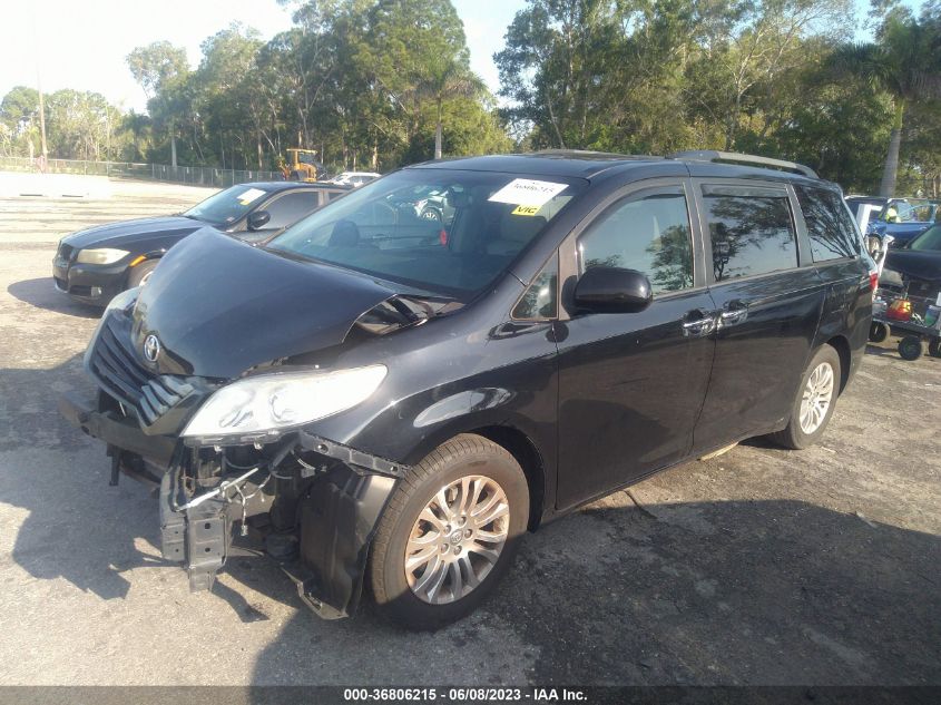 2016 TOYOTA SIENNA XLE/LIMITED - 5TDYK3DC7GS716551