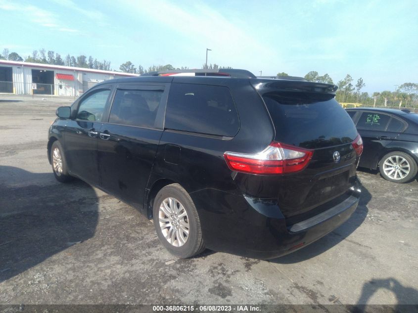 2016 TOYOTA SIENNA XLE/LIMITED - 5TDYK3DC7GS716551