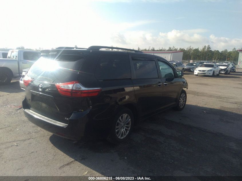 2016 TOYOTA SIENNA XLE/LIMITED - 5TDYK3DC7GS716551