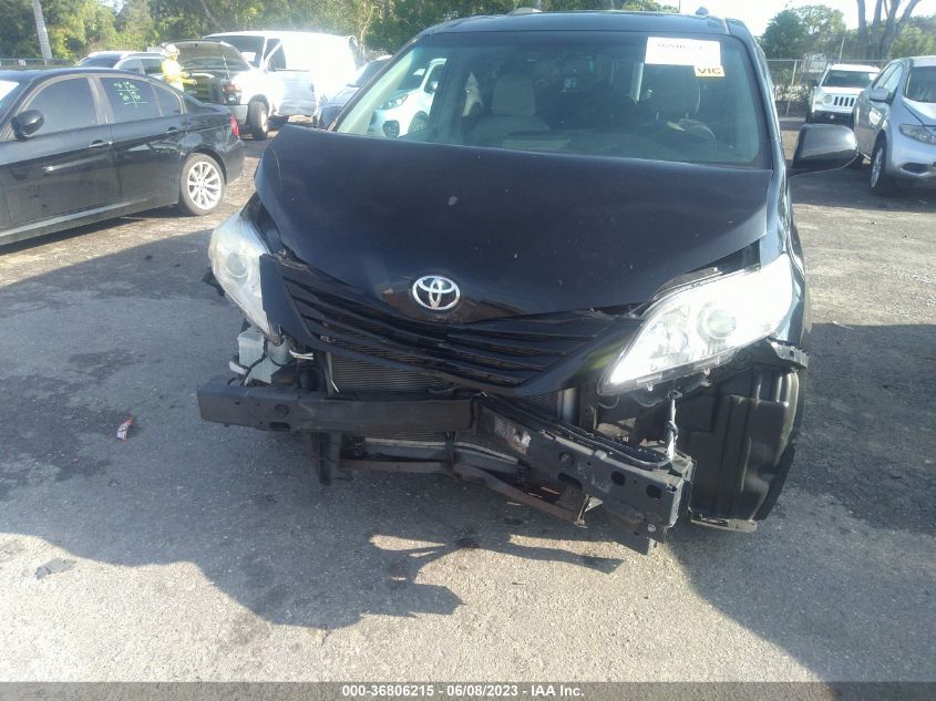 2016 TOYOTA SIENNA XLE/LIMITED - 5TDYK3DC7GS716551