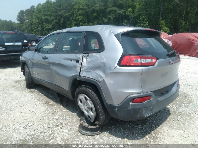 2014 JEEP CHEROKEE SPORT - 1C4PJLAB6EW126932
