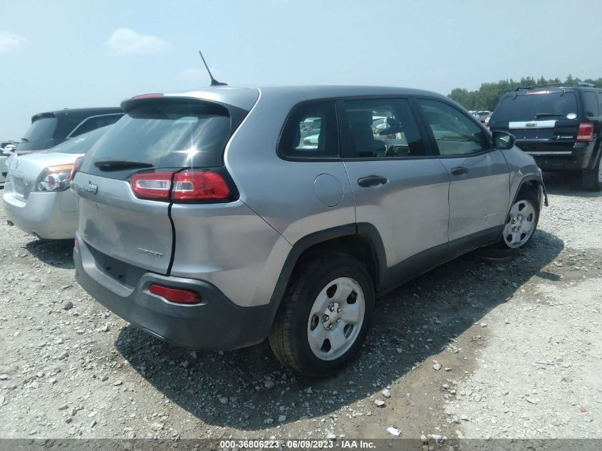 2014 JEEP CHEROKEE SPORT - 1C4PJLAB6EW126932