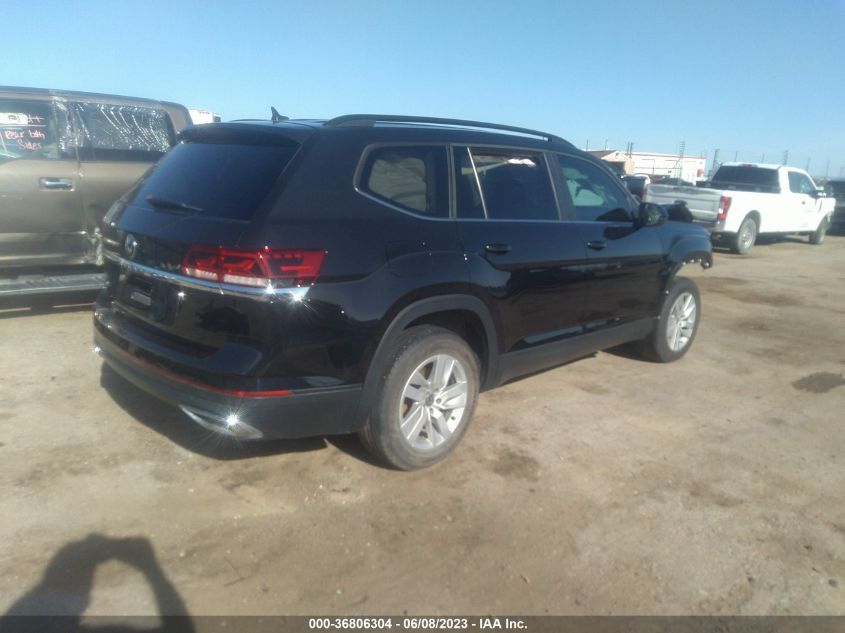 2021 VOLKSWAGEN ATLAS 2.0T S - 1V2AP2CAXMC502565
