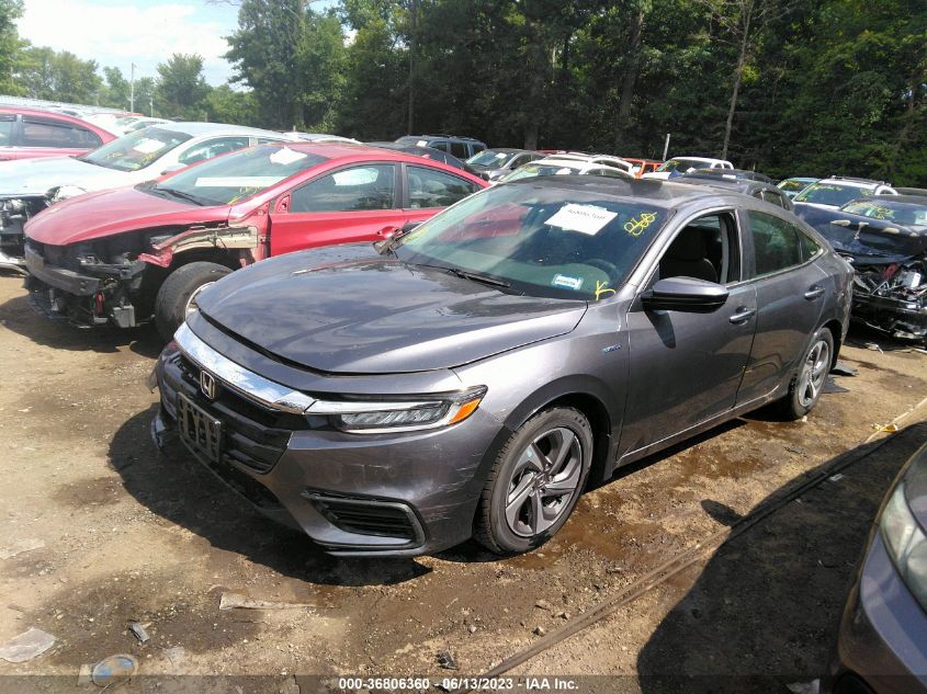 2019 HONDA INSIGHT EX 19XZE4F53KE026802