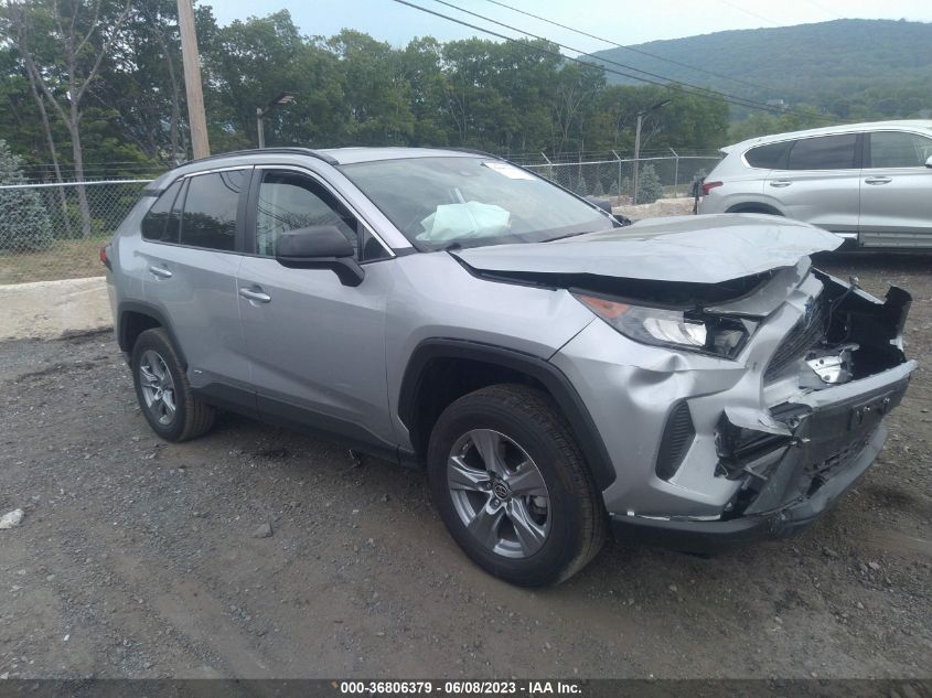 2022 TOYOTA RAV4 HYBRID LE - 2T3LWRFV9NW138156