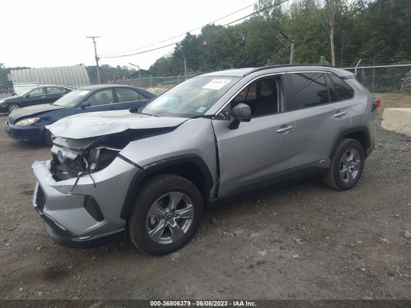 2022 TOYOTA RAV4 HYBRID LE - 2T3LWRFV9NW138156