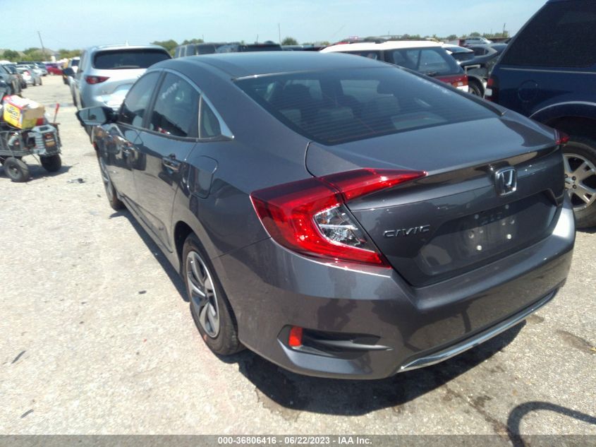 2020 HONDA CIVIC SEDAN LX - 19XFC2F6XLE027260