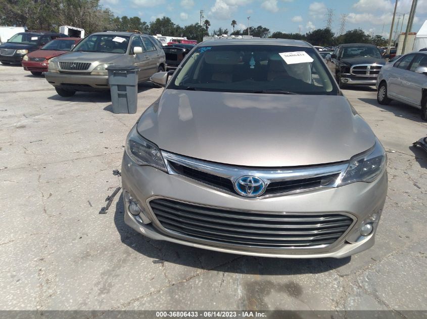 2014 TOYOTA AVALON HYBRID LIMITED/XLE TOURING 4T1BD1EB4EU032068