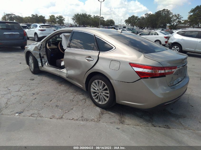 2014 TOYOTA AVALON HYBRID LIMITED/XLE TOURING 4T1BD1EB4EU032068