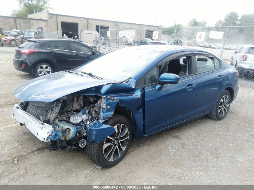 2014 HONDA CIVIC SEDAN EX - 19XFB2F81EE263626