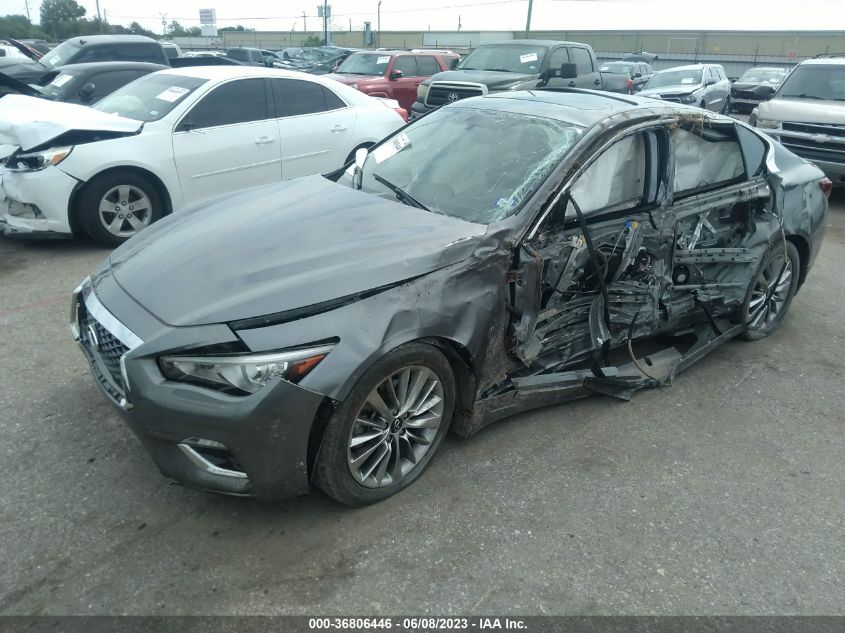 2019 INFINITI Q50 3.0T LUXE - JN1EV7AP3KM543501