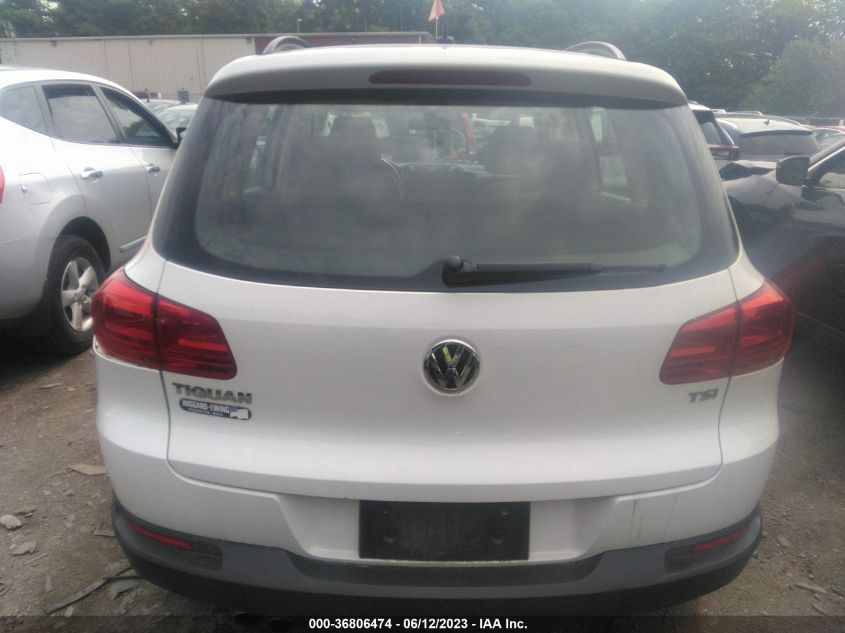 2016 VOLKSWAGEN TIGUAN S - WVGAV7AX7GW525005