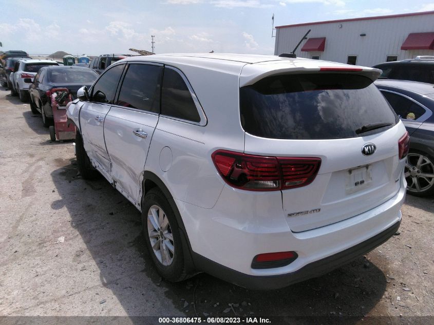 2019 KIA SORENTO L/LX - 5XYPG4A32KG511149