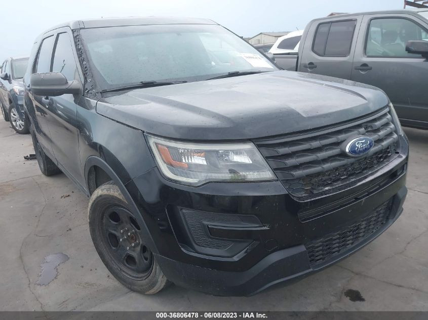 2017 FORD POLICE INTERCEPTOR - 1FM5K8ATXHGE42421