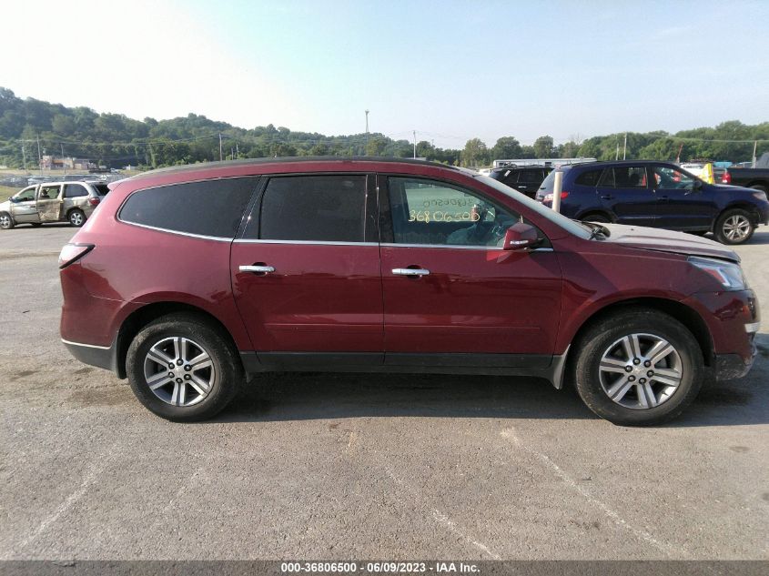 2015 CHEVROLET TRAVERSE LT - 1GNKRGKD0FJ237573