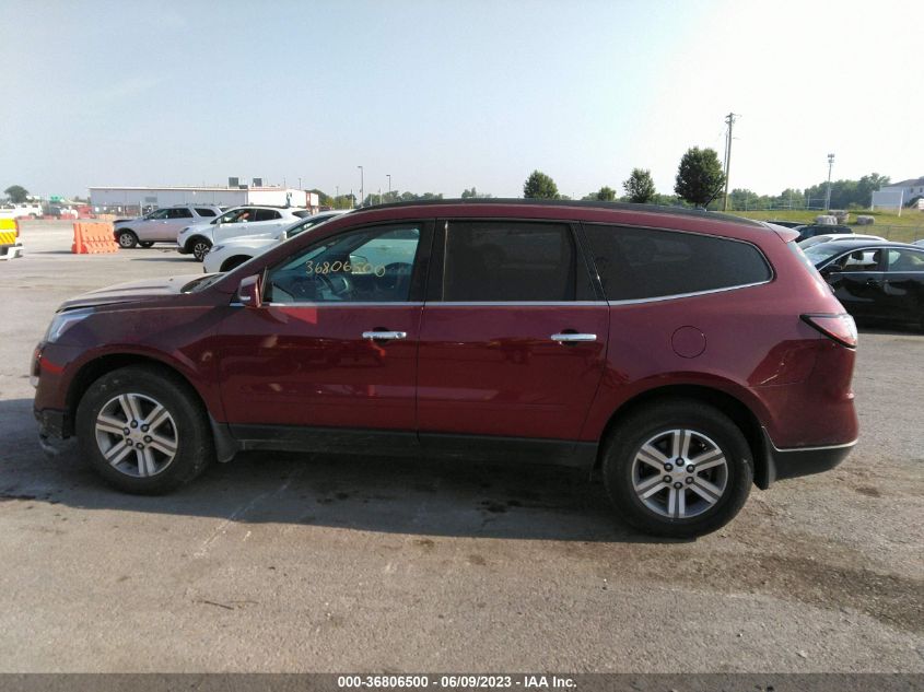 2015 CHEVROLET TRAVERSE LT - 1GNKRGKD0FJ237573